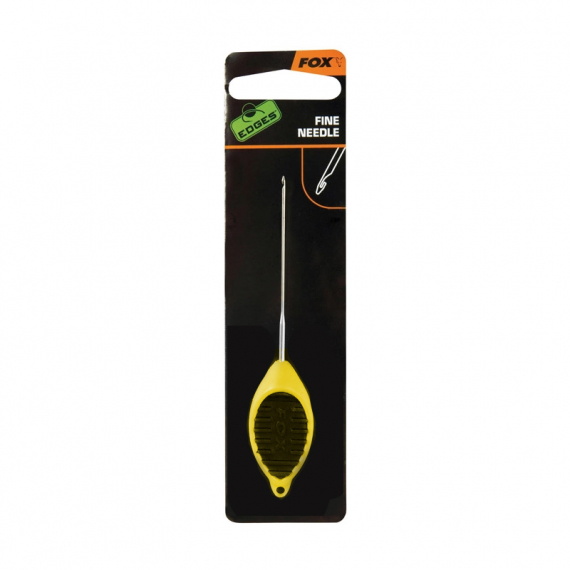 Fox Edges Micro Gated Needle - Yellow in der Gruppe Werkzeuge & Zubehör / Sonstiges Werkzeuge / Ködernadel bei Sportfiskeprylar.se (CAC590)