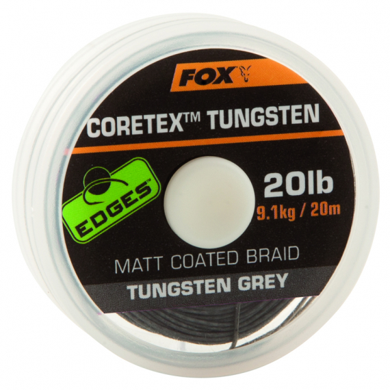 Fox Coretex Tungsten in der Gruppe Haken & Zubehör / Vorfächer & Vorfachmaterial / Vorfachmaterial / Vorfachmaterial Braid bei Sportfiskeprylar.se (CAC696r)