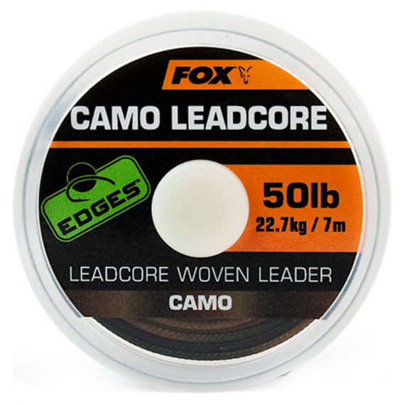 Fox Camo Leadcore 50lb - 7m in der Gruppe Haken & Zubehör / Vorfächer & Vorfachmaterial / Vorfachmaterial / Leadcore bei Sportfiskeprylar.se (CAC747)