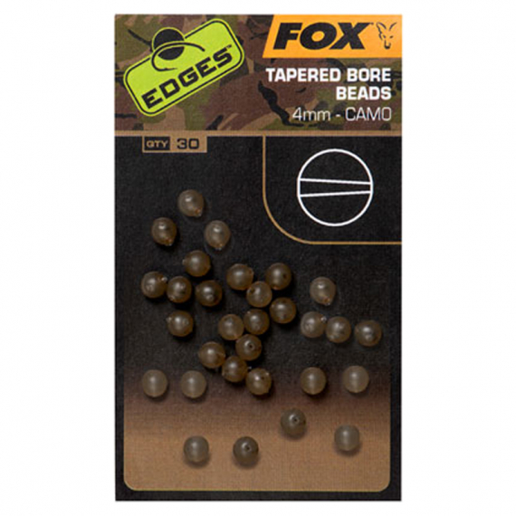 Fox Edges Camo Tapered Bore Bead 30pcs in der Gruppe Haken & Zubehör / Rig Zubehör / Schrumpfschlauch & Sleeves bei Sportfiskeprylar.se (CAC769r)