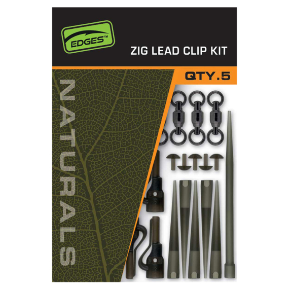 Fox Naturals Zig Lead Clip Kit in der Gruppe Haken & Zubehör / Rig Zubehör / Lead Clips bei Sportfiskeprylar.se (CAC845)