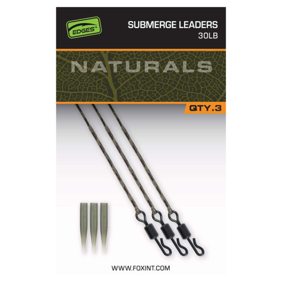 Fox Naturals Submerged Leaders in der Gruppe Haken & Zubehör / Rig Zubehör / Lead Clips bei Sportfiskeprylar.se (CAC846r)