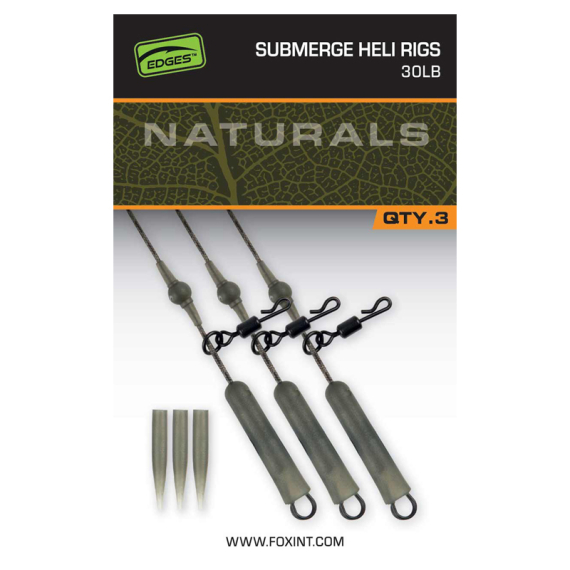 Fox Naturals Submerged Heli Rigs in der Gruppe Haken & Zubehör / Rig Zubehör / Andere Rig-Zubehör bei Sportfiskeprylar.se (CAC848r)