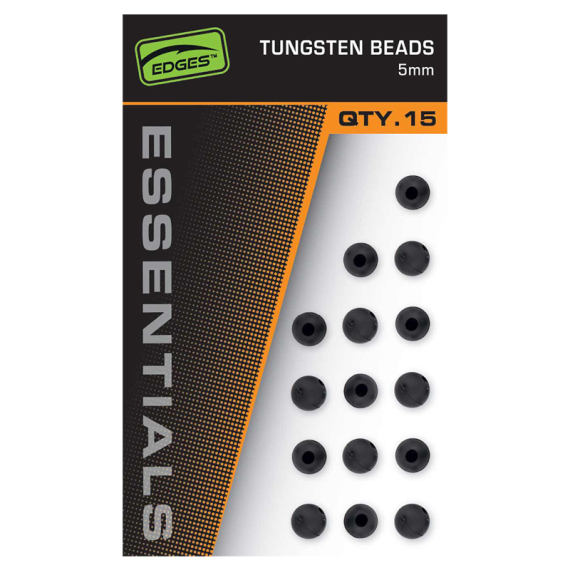 Fox Edges Tungsten Beads - 5mm in der Gruppe Haken & Zubehör / Rig Zubehör / Schnurstopper bei Sportfiskeprylar.se (CAC865)