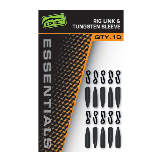Fox Edges Rig Link and Tungsten Sleeve 10-pack in der Gruppe Haken & Zubehör / Rig Zubehör / Andere Rig-Zubehör bei Sportfiskeprylar.se (CAC880)