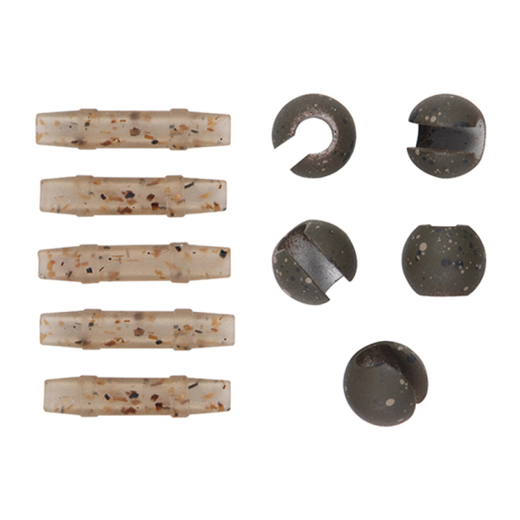 Fox Edges Tubing Tungsten Heli Bead Kit 5pcs in der Gruppe Haken & Zubehör / Rig Zubehör / Andere Rig-Zubehör bei Sportfiskeprylar.se (CAC942)
