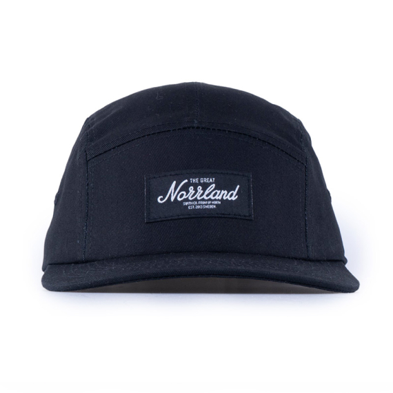 SQRTN 5-Panel Cap Black in der Gruppe Kleidung & Schuhe / Kappen & Kopfbedeckungen / Caps / Dad Caps bei Sportfiskeprylar.se (CAP-157-OSFA)
