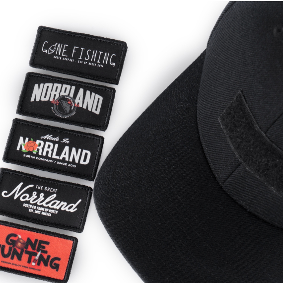 SQRTN Velcro 120 Cap Black in der Gruppe Kleidung & Schuhe / Kappen & Kopfbedeckungen / Caps / Trucker-Kappen bei Sportfiskeprylar.se (CAP-190-OSFA)