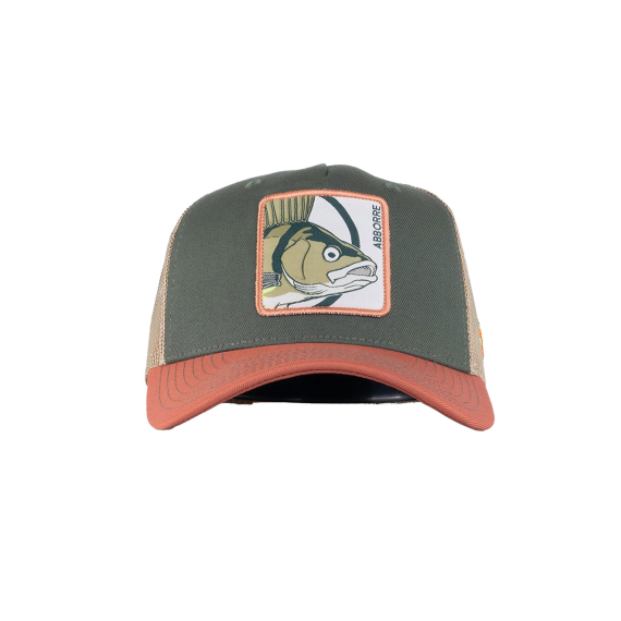 SQRTN Perch Trucker Cap Olive in der Gruppe Kleidung & Schuhe / Kappen & Kopfbedeckungen / Caps / Trucker-Kappen bei Sportfiskeprylar.se (CAP-249-OSFA)