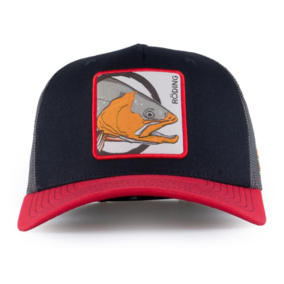 SQRTN Char Trucker Cap Black in der Gruppe Kleidung & Schuhe / Kappen & Kopfbedeckungen / Caps / Trucker-Kappen bei Sportfiskeprylar.se (CAP-291-OSFA)