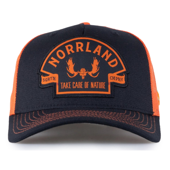 SQRTN Nature Trucker Cap Black in der Gruppe Kleidung & Schuhe / Kappen & Kopfbedeckungen / Caps / Trucker-Kappen bei Sportfiskeprylar.se (CAP-328-OSFA)