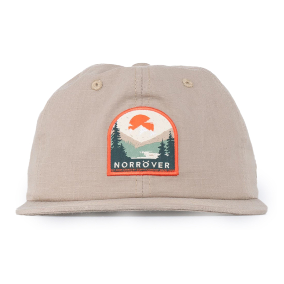 SQRTN Goods 6-Panel Cap Khaki in der Gruppe Kleidung & Schuhe / Kappen & Kopfbedeckungen / Caps / Dad Caps bei Sportfiskeprylar.se (CAP-343-OSFA)