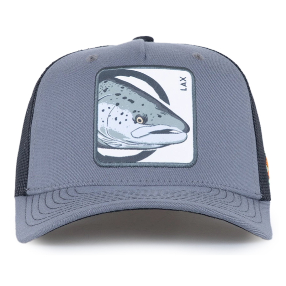 SQRTN Lax Trucker Cap Dark Grey in der Gruppe Kleidung & Schuhe / Kappen & Kopfbedeckungen / Caps / Trucker-Kappen bei Sportfiskeprylar.se (CAP-365-OSFA)