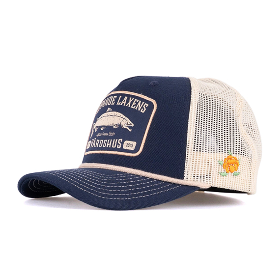 SQRTN Hoppande Laxen Trucker Cap, Navy in der Gruppe bei Sportfiskeprylar.se (CAP-431-OSFA)