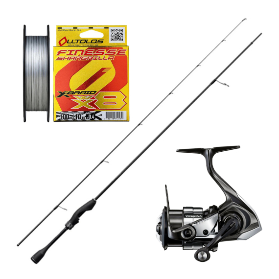 Shimano Cardiff Exlead Competition Small Game Combo in der Gruppe Angelsets / Spinning Sets / Edelfisch Spinning Combo bei Sportfiskeprylar.se (CARDIFFCOMBO)