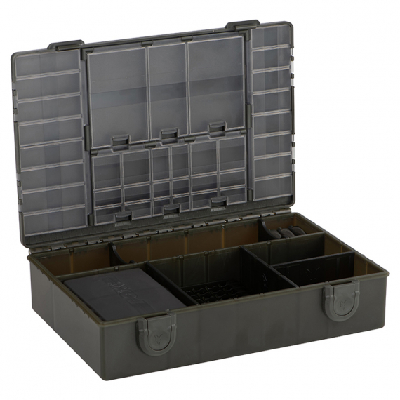 Fox Edges Loaded Medium Tackle Box in der Gruppe Verwahrung / Boxen & Dosen / Tackelboxen & Rig Aufbewahrung bei Sportfiskeprylar.se (CBX091)