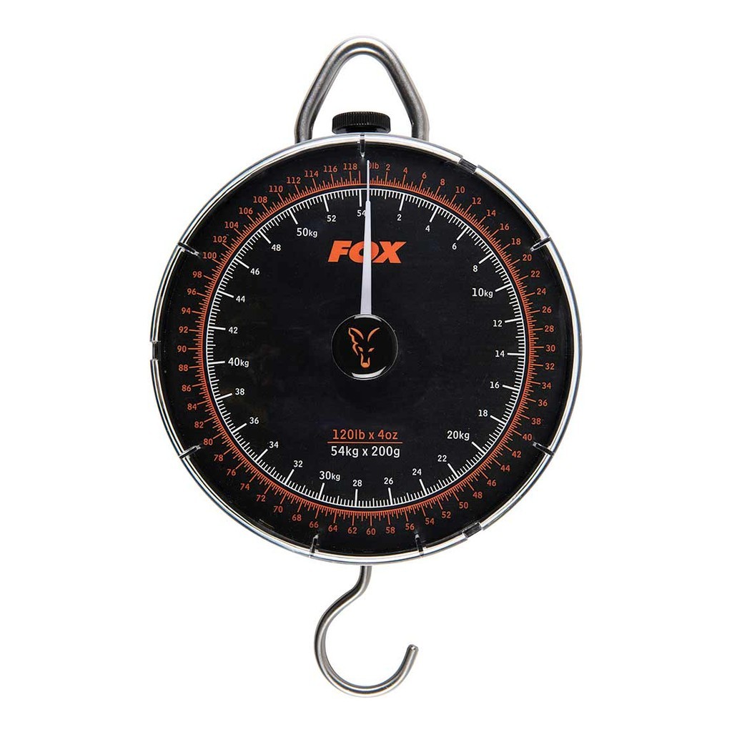 Fox Dial Scales 27kg/60lb in der Gruppe Werkzeuge & Zubehör / Fischwaagen bei Sportfiskeprylar.se (CCC065)
