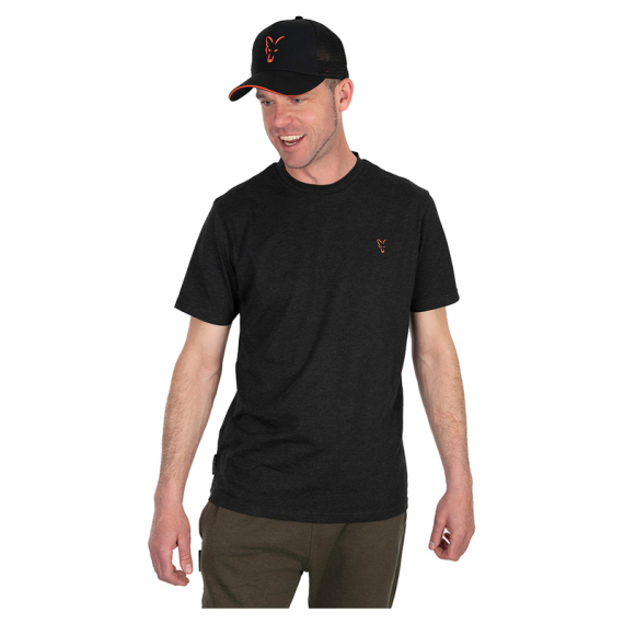 Fox Collection T Black/Orange in der Gruppe Kleidung & Schuhe / Kleidung / T-shirts bei Sportfiskeprylar.se (CCL178r)