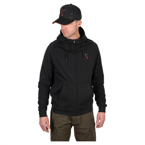 Fox Collection LW Hoody Black/Orange in der Gruppe Kleidung & Schuhe / Kleidung / Pullover / Hoodies bei Sportfiskeprylar.se (CCL190r)