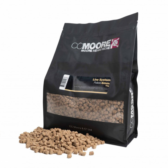 CC Moore Live System Pellets in der Gruppe Köder / Boilies, Baits & Groundbait / Pellets bei Sportfiskeprylar.se (CCM-90307r)