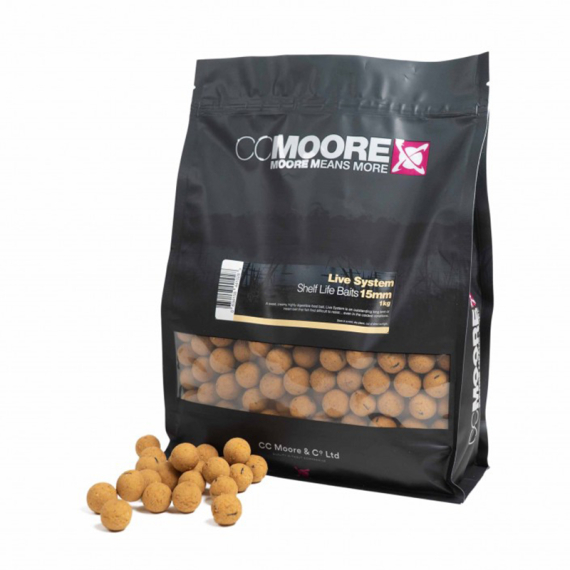 CC Moore Live System Boilies - 5kg in der Gruppe Köder / Boilies, Baits & Groundbait / Boilies bei Sportfiskeprylar.se (CCM-98400r)