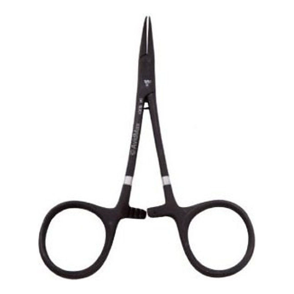 Dr Slick Spring Creek Clamp Black Curved in der Gruppe Werkzeuge & Zubehör / Zangen & Scheren / Forceps bei Sportfiskeprylar.se (CCX5B)
