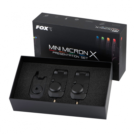 Fox Mini Micron X 2 Rod Set in der Gruppe Werkzeuge & Zubehör / Bissanzeiger & Indicators / Bissanzeige bei Sportfiskeprylar.se (CEI197)