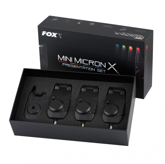 Fox Mini Micron X 3 Rod Set in der Gruppe Werkzeuge & Zubehör / Bissanzeiger & Indicators / Bissanzeige bei Sportfiskeprylar.se (CEI198)