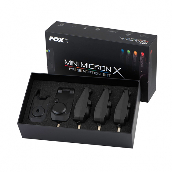Fox Mini Micron X 4 Rod Set in der Gruppe Werkzeuge & Zubehör / Bissanzeiger & Indicators / Bissanzeige bei Sportfiskeprylar.se (CEI199)