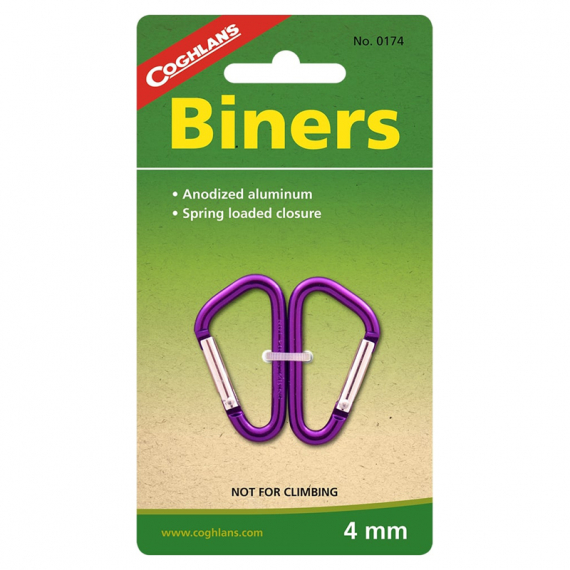 Coghlans Mini-Biners (2pcs) 4mm in der Gruppe Werkzeuge & Zubehör / Sonstiges Werkzeuge bei Sportfiskeprylar.se (CG0174)