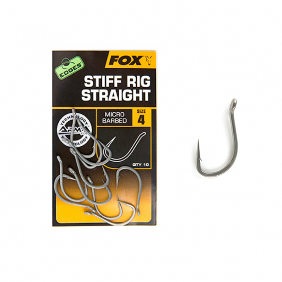 Fox Edges Armapoint Stiff Rig Straight in der Gruppe Haken & Zubehör / Haken / Zielfisch Haken bei Sportfiskeprylar.se (CHK160r)