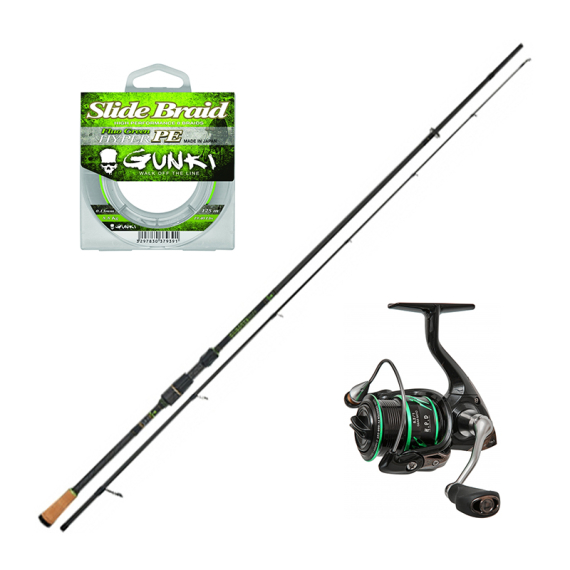 Gunki Chooten Cut-Sharp-S 205ML 3,5-14g Combo in der Gruppe Angelsets / Spinning Sets / Barsch Spinning Combo bei Sportfiskeprylar.se (CHOOTENCOMBO)