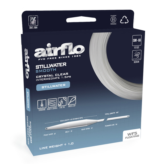 Airflo Delta Clear Intermediate in der Gruppe Angelmethoden / Fliegenfischen / Fliegenschnüre / Einhand bei Sportfiskeprylar.se (CL-WF5FI-CLr)