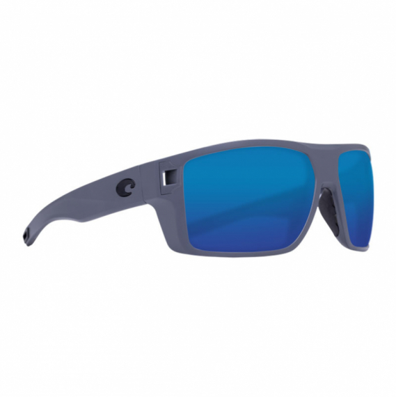 Costa DIEGO matte gray - blue mirror 580P in der Gruppe Kleidung & Schuhe / Sonnenbrillen / Polarisierte Sonnenbrillen bei Sportfiskeprylar.se (CO-DGO98-OBMP)