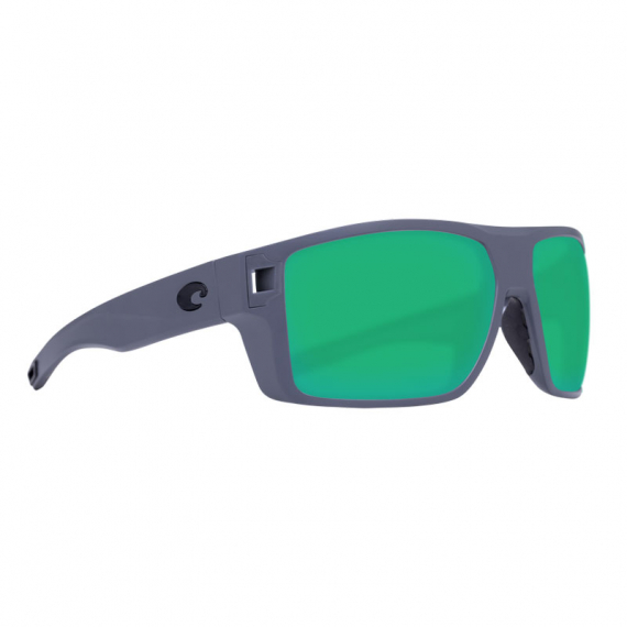 Costa DIEGO matte gray - green mirror 580G in der Gruppe Kleidung & Schuhe / Sonnenbrillen / Polarisierte Sonnenbrillen bei Sportfiskeprylar.se (CO-DGO98-OGMGLP)