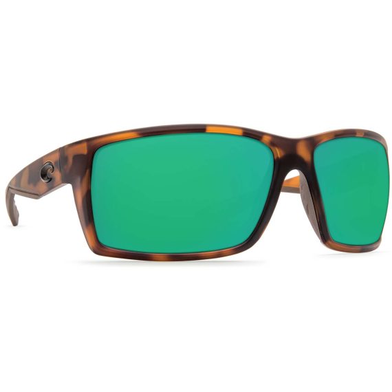Costa Reefton Retro Tortoise (Glas) - Green mirror 580G in der Gruppe Kleidung & Schuhe / Sonnenbrillen / Polarisierte Sonnenbrillen bei Sportfiskeprylar.se (CO-RFT66-OGMGLP)