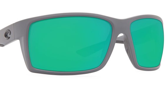 Costa Reefton matte gray - Green mirror 580P in der Gruppe Kleidung & Schuhe / Sonnenbrillen / Polarisierte Sonnenbrillen bei Sportfiskeprylar.se (CO-RFT98-OGMP)
