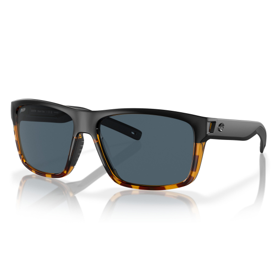 Costa Slac Tide Matte Black/Tortoise - Gray 580P in der Gruppe Kleidung & Schuhe / Sonnenbrillen / Polarisierte Sonnenbrillen bei Sportfiskeprylar.se (CO-SLT181-OGMP)