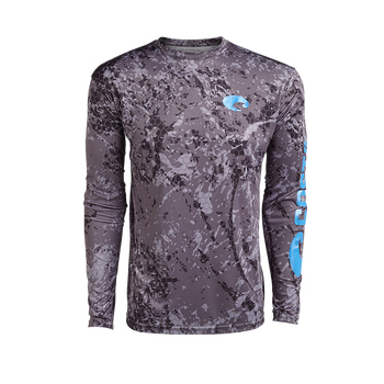 Costa Technical Hexo Camo Gray in der Gruppe Kleidung & Schuhe / Kleidung / Pullover bei Sportfiskeprylar.se (CO-TECHHEXOr)
