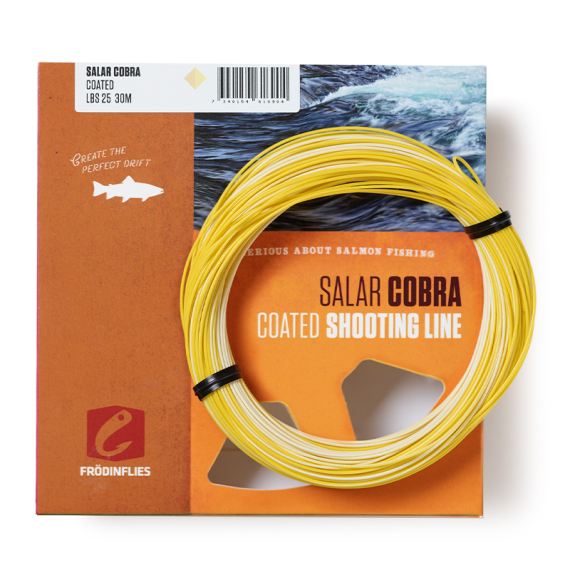 Frödin Salar Coated Cobra Shooting Line 30m in der Gruppe Schnüre / Fliegenschnüre / Running lines bei Sportfiskeprylar.se (COATEDCOBRA25r)