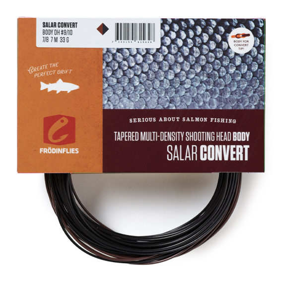 Frödin Salar Convert Body S7/S8 in der Gruppe Schnüre / Fliegenschnüre / Schussköpfe bei Sportfiskeprylar.se (CONVERT-7_8-8_9r)