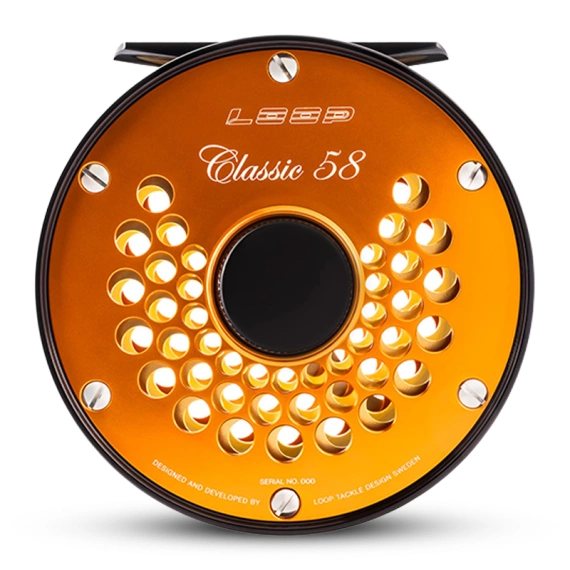 Loop Classic Reel Ported Fall in der Gruppe Angelrollen / Fliegenrollen & Zusätzliche Spule / Fliegenrollen bei Sportfiskeprylar.se (CRA5-8PLr)