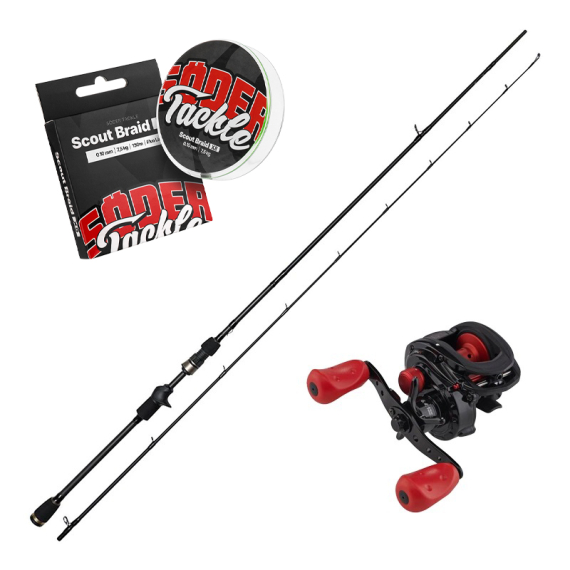 Westin W3 Finesse Crank-T 2nd & Abu Garcia Max X Combo in der Gruppe Angelsets / Baitcast Sets / Baitcast Sets Barsch bei Sportfiskeprylar.se (CRANKW3BLACKMAXCOMBO)