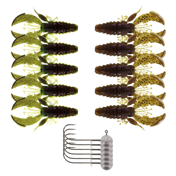 Westin Crecraw 8,5cm Jighead Combo in der Gruppe Köder / Köder Sets / Köder Sets Barsch bei Sportfiskeprylar.se (CRECRAWJIGHEADCOMBO)