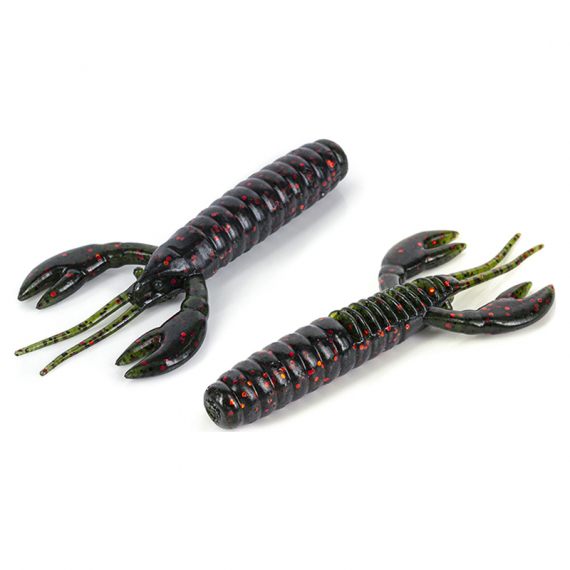 Molix Craw Flex 7,6cm (6pcs) - Watermelon Red & Black in der Gruppe Köder / Gummiköder / Barsch Gummifische & Zander Gummifische bei Sportfiskeprylar.se (CRFXUS-02)