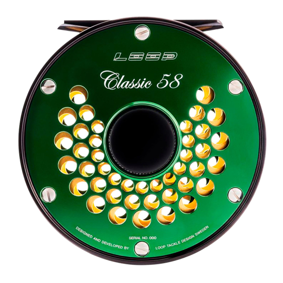 Loop Classic Reel Ported Verdant in der Gruppe Angelrollen / Fliegenrollen & Zusätzliche Spule / Fliegenrollen bei Sportfiskeprylar.se (CRG5-8PLr)