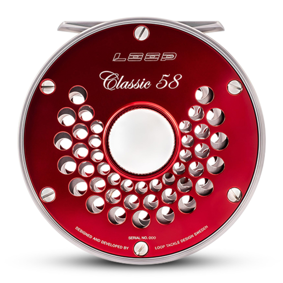 Loop Classic Reel Ported Dawn in der Gruppe Angelrollen / Fliegenrollen & Zusätzliche Spule / Fliegenrollen bei Sportfiskeprylar.se (CRR5-8PLr)
