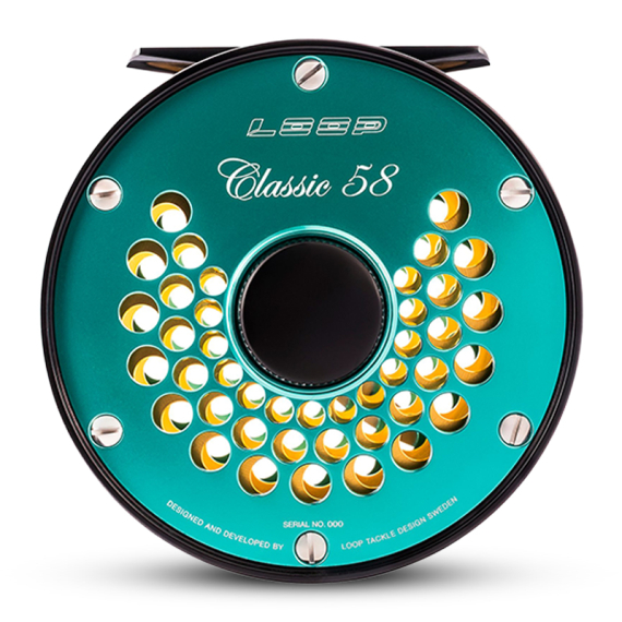 Loop Classic Reel Ported Aurora in der Gruppe Angelrollen / Fliegenrollen & Zusätzliche Spule / Fliegenrollen bei Sportfiskeprylar.se (CRT5-8PLr)