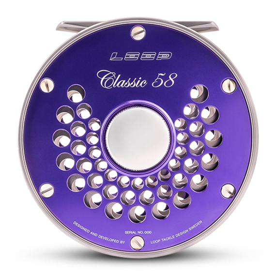 Loop Classic Reel Ported Twilight in der Gruppe Angelrollen / Fliegenrollen & Zusätzliche Spule / Fliegenrollen bei Sportfiskeprylar.se (CRV5-8PLr)