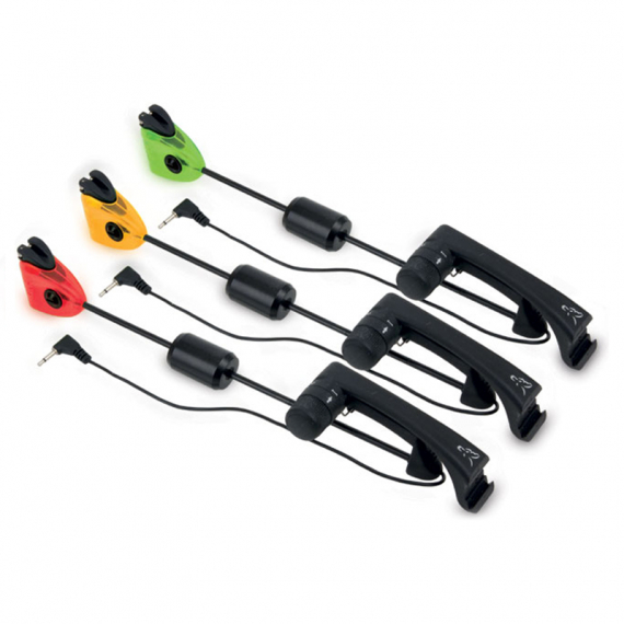 Fox MK2 Illuminated Swinger 3 Rod Set (R,O,G) in der Gruppe Werkzeuge & Zubehör / Bissanzeiger & Indicators / Biss Indikatoren bei Sportfiskeprylar.se (CSI054)